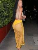 Draya Michele Booty on a Romantic Date Night at Giorgio Baldi in Santa Monica