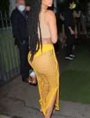 Draya Michele Booty on a Romantic Date Night at Giorgio Baldi in Santa Monica