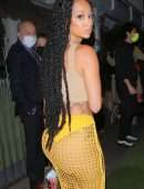Draya Michele Booty on a Romantic Date Night at Giorgio Baldi in Santa Monica