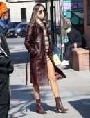 Eiza Gonzalez Leggy, Outside Alfred's in West Hollywood