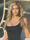 Hannah Palmer Booty in Black Swimsuit