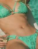 Josie Canseco Booty in Beach Bunny Bikini Photoshoot