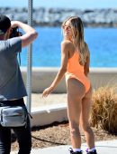 Joy Corrigan Leggy and Booty in a Swimsuit Photoshoot in Los Angeles