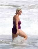 Katy Perry Pokies and Booty in a Swimsuit at a Beach in Hawaii