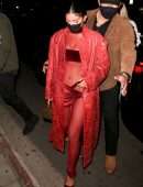 Kylie Jenner Booty in a Skimpy Outift at The Nice Guy in West Hollywood
