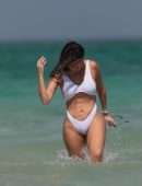 Liziane Gutierrez Booty at Beach in Thong Swimsuit