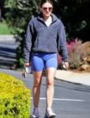 Lucy Hale Booty, Out for a Walk in Los Angeles