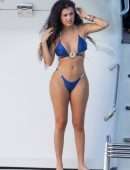 Malu Trevejo Booty in Bikini at a Yacht in Miami