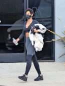 Nicole Murphy Spotted Leaving a Gym in Los Angeles