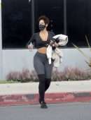Nicole Murphy Spotted Leaving a Gym in Los Angeles
