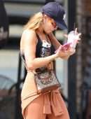 Rita Ora Booty in Gym Outfit Out in Sydney