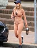 Rita Ora Booty in Gym Outfit Out in Sydney