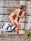 Rita Ora in Bikini Under the Sun in Sydney