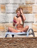 Rita Ora in Bikini Under the Sun in Sydney