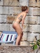 Rita Ora in Bikini Under the Sun in Sydney