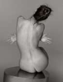 Rosie Huntington-Whiteley Booty in Elle UK Magazine Photoshoot - April 2021