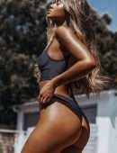 Sofia Jamora Booty in a Gooseberry Intimates and Seaside Photoshoot
