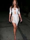 Anastasia Karanikolaou Booty in a Gorgeous Dress Out in Beverly Hills