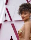 Andra Day in a Pretty Dress at 93rd Annual Academy Awards in Los Angeles