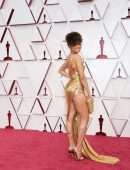 Andra Day in a Pretty Dress at 93rd Annual Academy Awards in Los Angeles