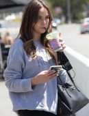 Bailee Madison in Tight Shorts Leaving a Gym in Studio City
