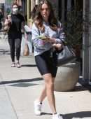 Bailee Madison in Tight Shorts Leaving a Gym in Studio City