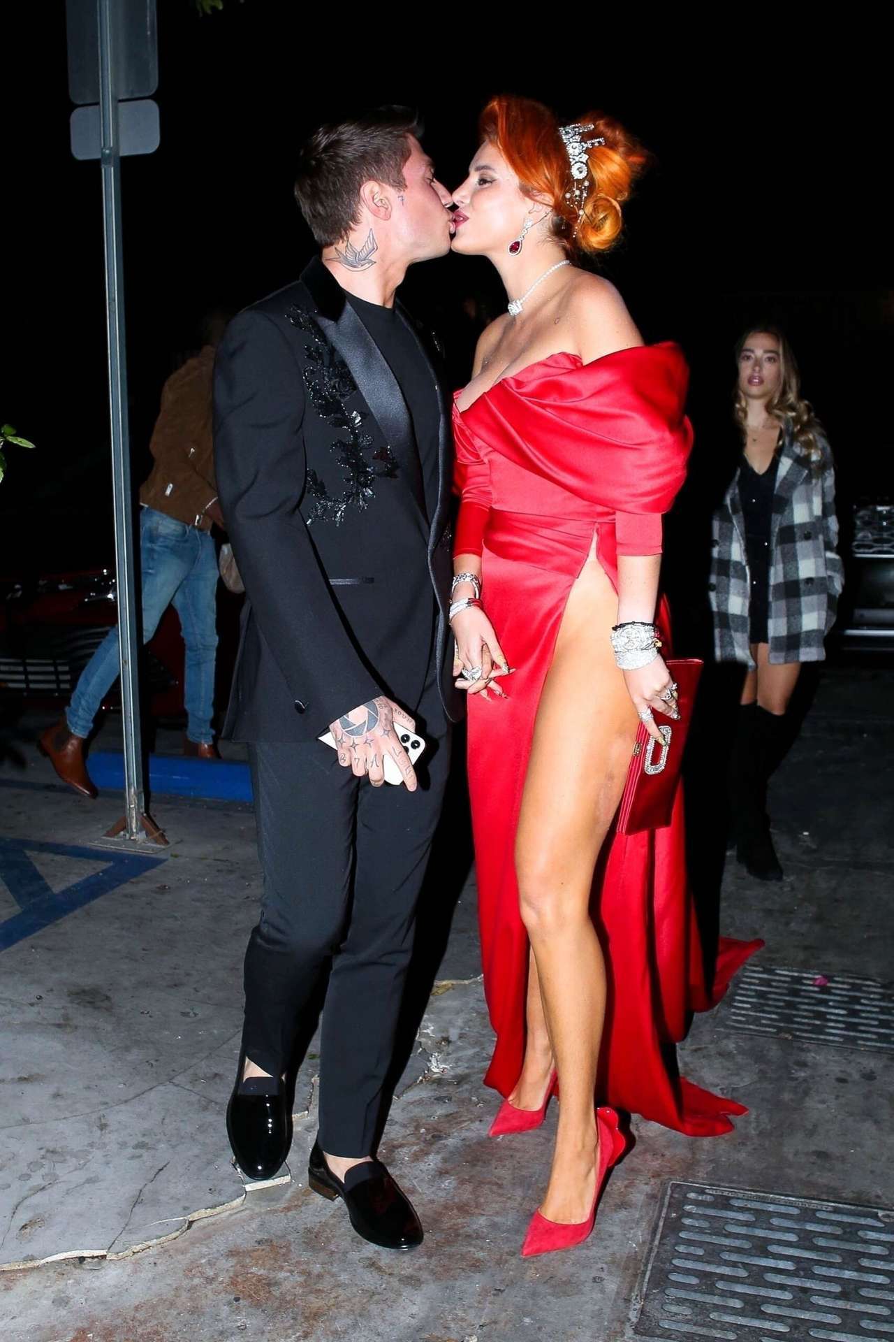 Bella Thorne Leggy at an Engagement Party in West Hollywood