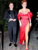 Bella Thorne Leggy at an Engagement Party in West Hollywood