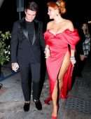 Bella Thorne Leggy at an Engagement Party in West Hollywood
