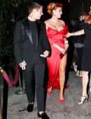 Bella Thorne Leggy at an Engagement Party in West Hollywood