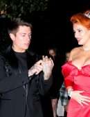 Bella Thorne Leggy at an Engagement Party in West Hollywood