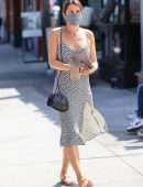 Danielle Bux Picks Up Flowers from the Market in Los Angeles