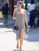 Danielle Bux Picks Up Flowers from the Market in Los Angeles
