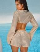 Demi Rose Mawby Booty in “Oh Polly” Beach Wear Photoshoot