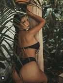 Demi Rose Mawby Booty Photoshoot in Black Bikini