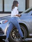 Eiza Gonzalez in Tight Jeans, Out in West Hollywood
