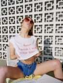 Elsie Hewitt Pokies in a Wet Photoshoot