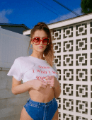 Elsie Hewitt Pokies in a Wet Photoshoot