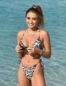 Georgia Harrison in Bikini on the Beach in Dubai
