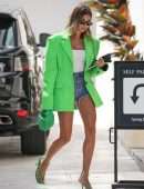 Hailey Bieber Heading to a Business Meeting in Beverly Hills