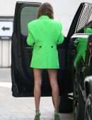 Hailey Bieber Heading to a Business Meeting in Beverly Hills