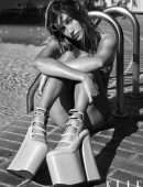 Hailey Bieber in Elle Magazine Photoshoot - April 2021
