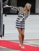 Heidi Klum at America's Got Talent Taping in Pasadena