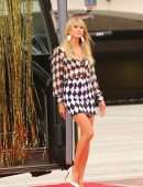 Heidi Klum at America's Got Talent Taping in Pasadena