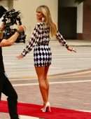 Heidi Klum at America's Got Talent Taping in Pasadena