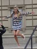 Heidi Klum at America's Got Talent Taping in Pasadena