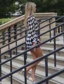 Heidi Klum at America's Got Talent Taping in Pasadena