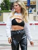 Heidi Klum Arriving for an America's Got Talent Taping in Pasadena