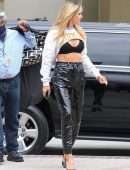 Heidi Klum Arriving for an America's Got Talent Taping in Pasadena
