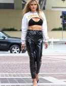 Heidi Klum Arriving for an America's Got Talent Taping in Pasadena